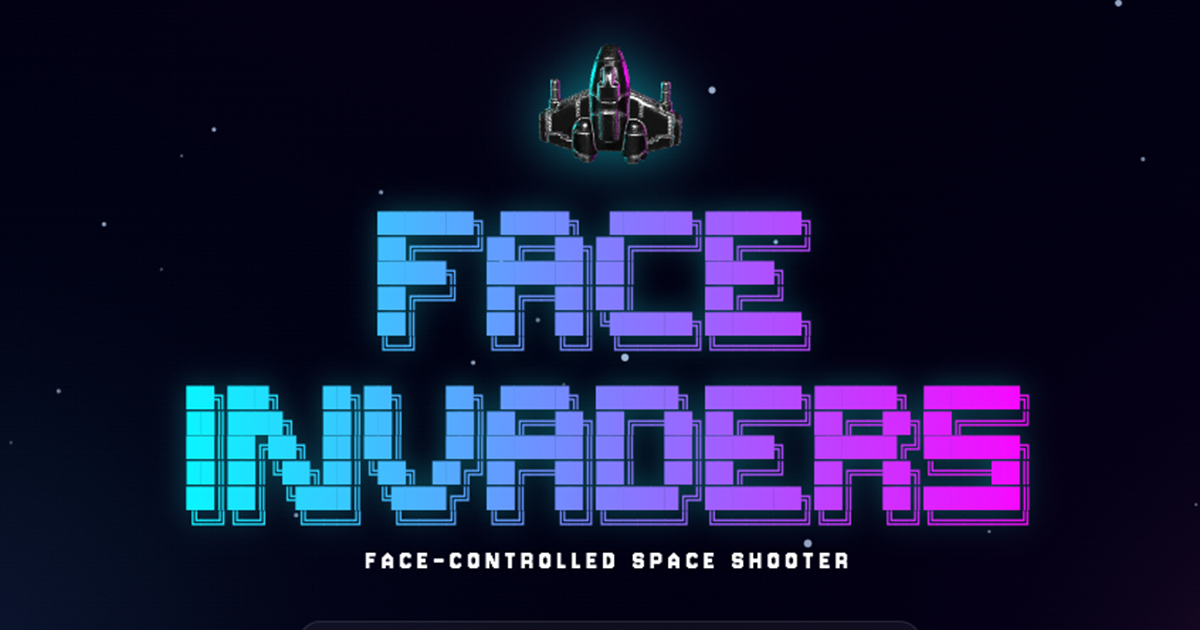 Face Invaders - A Face-Controlled Space Shooter